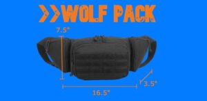 Unleashing Freedom and Mobility: Introducing the Wolf Pack – Your Ultimate CCW Lumbar Pack for Active Lifestyles